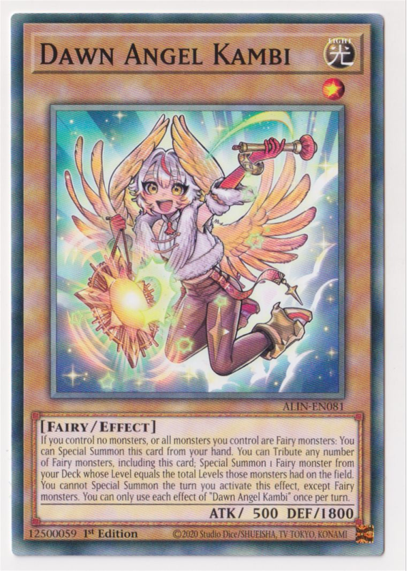 Dawn Angel Kambi (Common) : ALIN-EN081 - Yu-Gi-Oh! Single Card