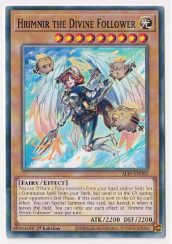 Hrimnir the Divine Follower (Common) single card from Yu-Gi-Oh!
