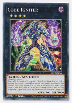 Code Igniter (Common) single card from Yu-Gi-Oh!