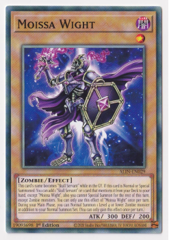 Moissa Wight (Common) single card from Yu-Gi-Oh!