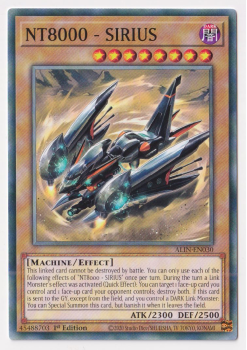 NT8000 - SIRIUS (Common) single card from Yu-Gi-Oh!