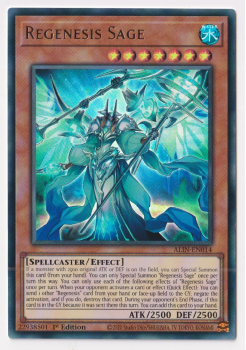 Regenesis Sage (Ultra Rare) single card from Yu-Gi-Oh!