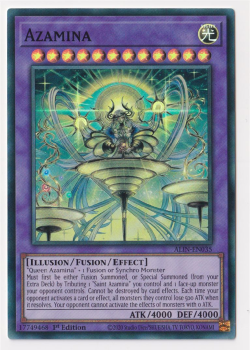 Azamina (Super Rare) single card from Yu-Gi-Oh!