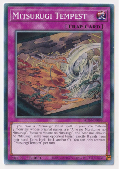 Mitsurugi Tempest (Common) single card from Yu-Gi-Oh!