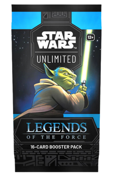 Star Wars Unlimited: Legends of the Force Booster Pack (16 Cards)