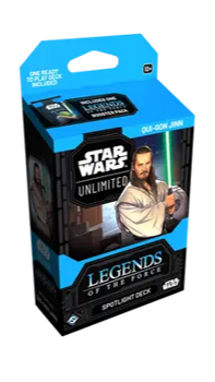 Star Wars Unlimited: Legends of the Force Spotlight Deck Qui-Gon Jinn
