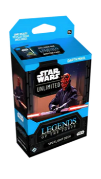 Star Wars Unlimited: Legends of the Force Spotlight Deck - Darth Maul
