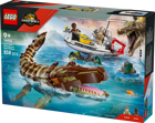 LEGO&reg; Jurassic World Mosasaurus Boat Mission (76974)