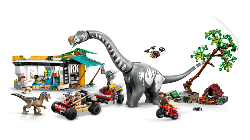LEGO Jurassic World Raptor Titanosaurus Tracking Mission 76973