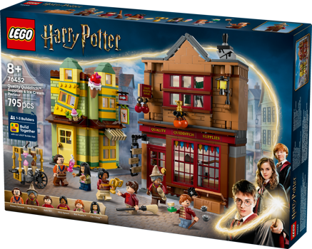 LEGO&reg; Harry Potter Quality Quidditch Supplies & Ice Cream Parlour (76452)