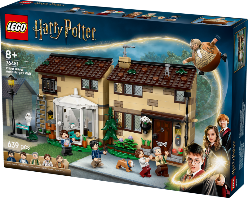 LEGO Harry Potter Privet Drive: Aunt Marge's Visit 76451