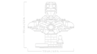 LEGO&reg; Marvel Iron Man MK4 Bust (76327) - Image 6