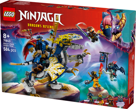 LEGO&reg; NINJAGO&reg; Rogue&rsquo;s Mech Dragon Rider (71843)