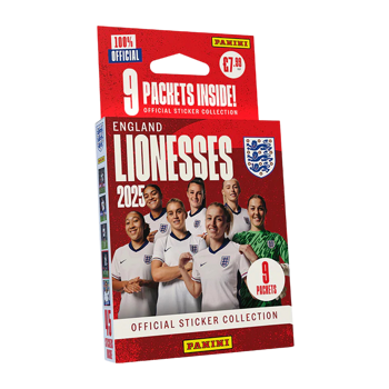 England Lionesses Official Sticker Collection 2025 Multi Set
