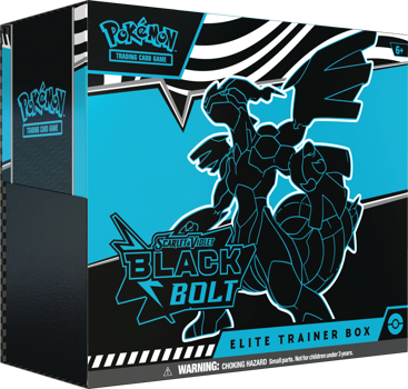 Pokemon Scarlet & Violet Black Bolt Elite Trainer Box
