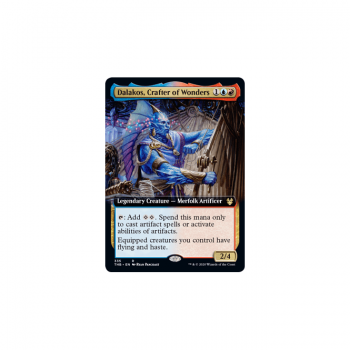 Dalakos, Crafter of Wonders (BORDERLESS) : THEROS: BEYOND DEATH 335/254 - Magic the Gathering Single Card