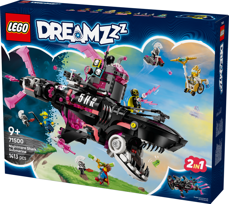 LEGO DREAMZzz™ Nightmare Shark Submarine 71500
