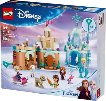 LEGO® Disney Frozen Mini Arendelle Castle & Elsa’s Ice Palace (43278)