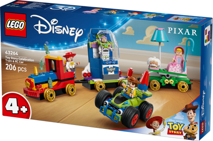 LEGO&reg; Disney and Pixar&rsquo;s Toy Story Celebration Train & RC Car (43264)