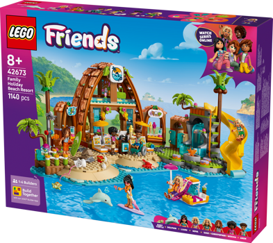 LEGO&reg; Friends Family Holiday Beach Resort (42673)
