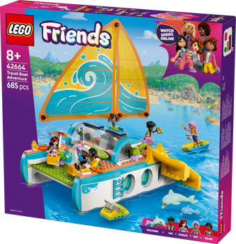 LEGO&reg; Friends Travel Boat Adventure (42664)
