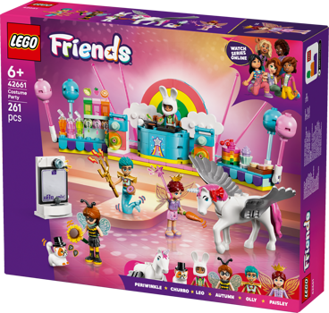 LEGO&reg; Friends Costume Party with Unicorn & Fairy (42661)