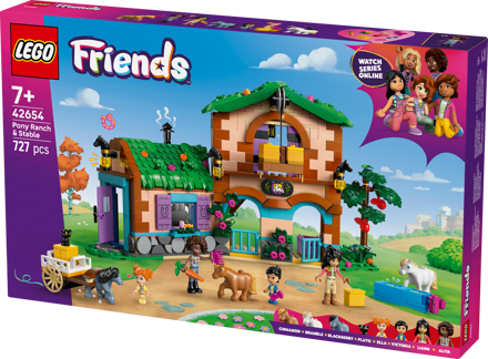 LEGO&reg; Friends Pony Ranch & Stable (42654)