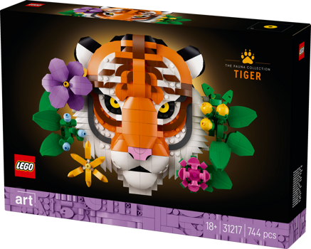 LEGO&reg; Art The Fauna Collection &ndash; Tiger (31217)