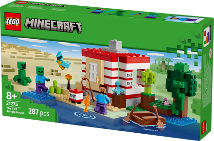 LEGO&reg; Minecraft&reg; The TNT Jungle House (21275)