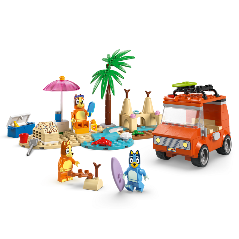 LEGO® Bluey: Bluey's Beach & Family Car Trip (11202) - Image 3