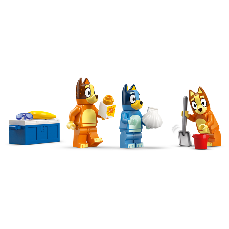 LEGO® Bluey: Bluey's Beach & Family Car Trip (11202) - Image 4
