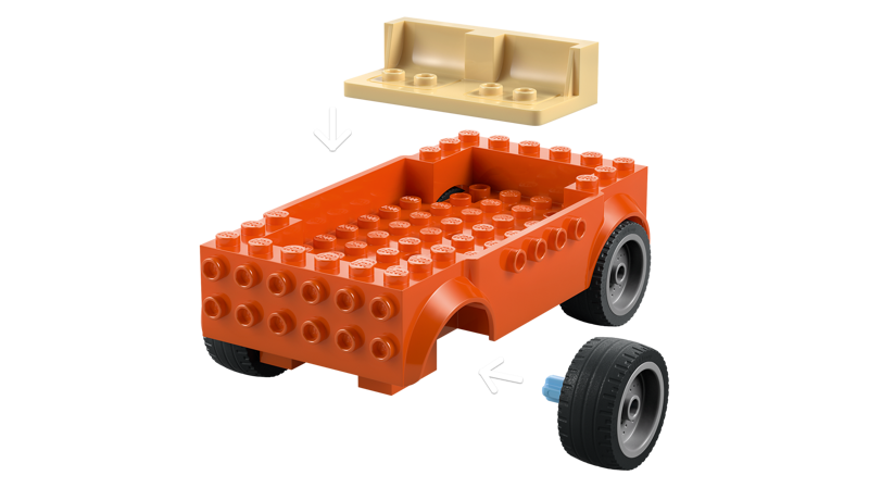 LEGO® Bluey: Bluey's Beach & Family Car Trip (11202) - Image 6