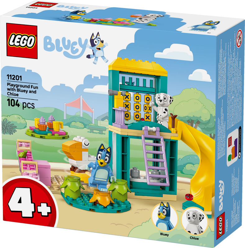 LEGO® Bluey Playground Fun with Bluey and Chloe (11201)