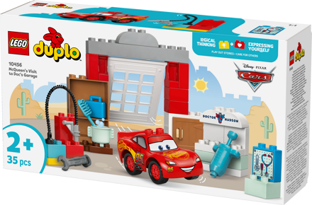 LEGO&reg; DUPLO Disney and Pixar Cars McQueen's Visit to Doc's Garage (10456)