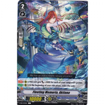 Fleeting Memoria, Actiana : V-EB11-034 - Cardfight!! Vanguard Single Card