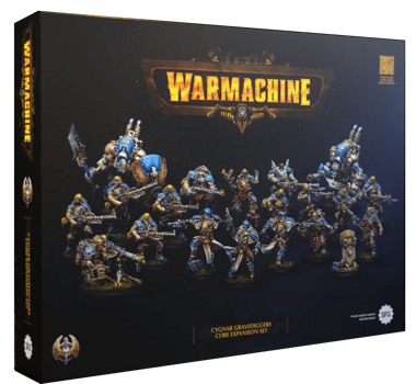 Warmachine: Cygnar Gravediggers Core Expansion