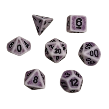 Legend Dice Dice Set : 16mm Ancient Grape