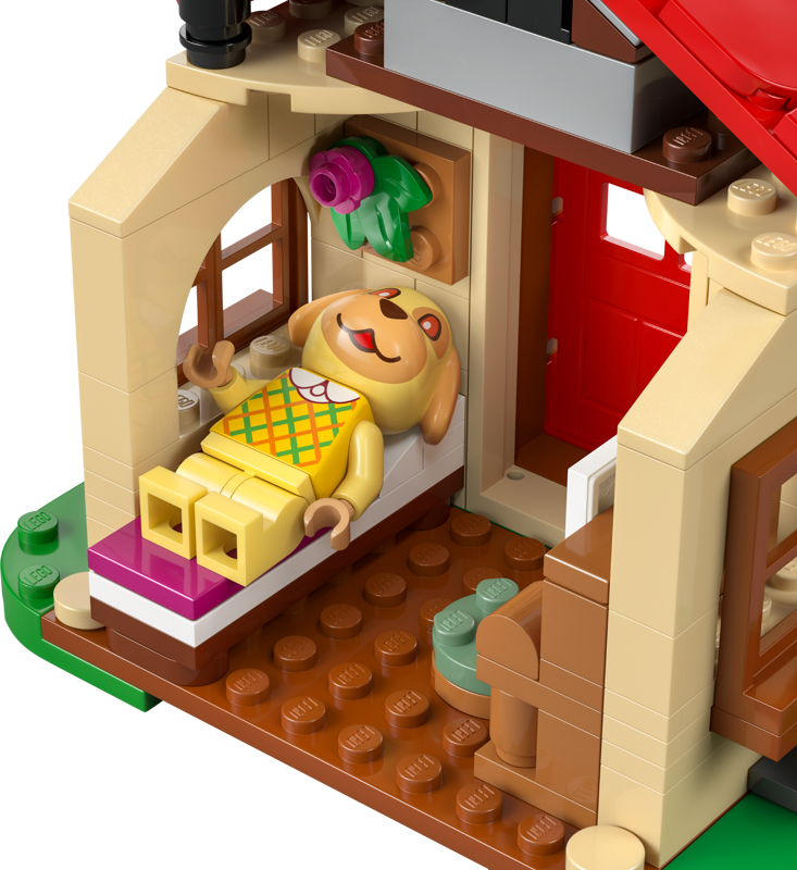 LEGO Animal Crossing™ Goldie's Cosy House 77058
