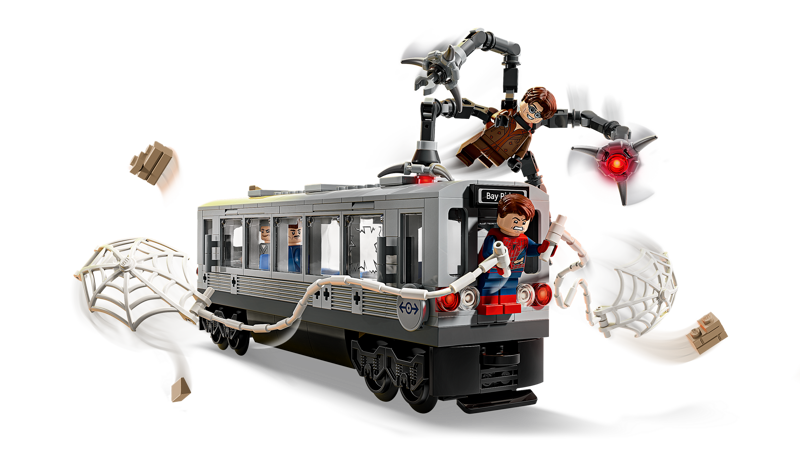 LEGO Marvel | Spider-Man vs. Doc Ock Subway Train Scene | 76321
