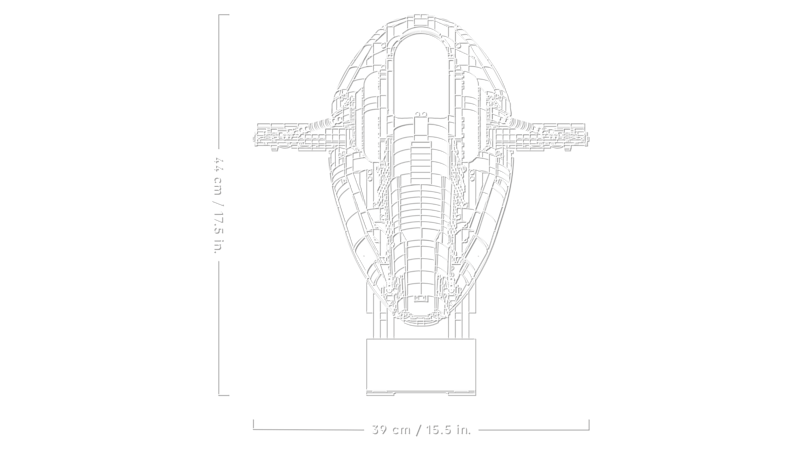LEGO® Star Wars Jango Fett’s Firespray-Class Starship (75409) - Image 7