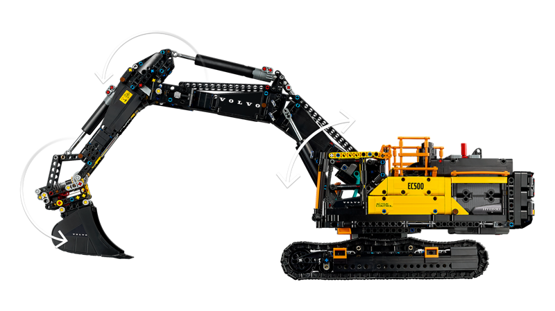 LEGO® Technic Volvo EC500 Hybrid Excavator (42215) - Image 6