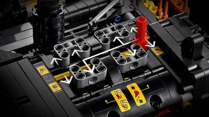 LEGO® Technic Volvo EC500 Hybrid Excavator (42215) - Image 7