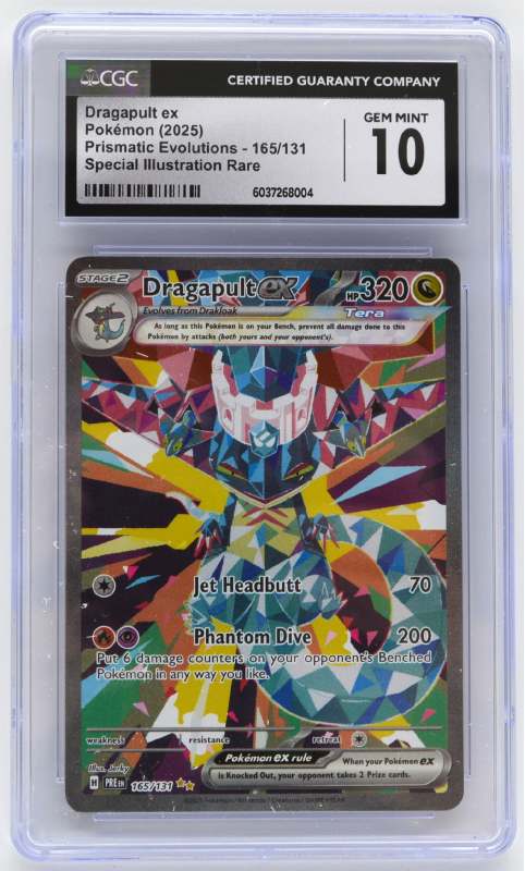 dragapult ex pokemon card Dragapult ex - 120/187 - SV8a: Terastal Fest ex [DOUBLE RARE] [Near Mint] main image 0
