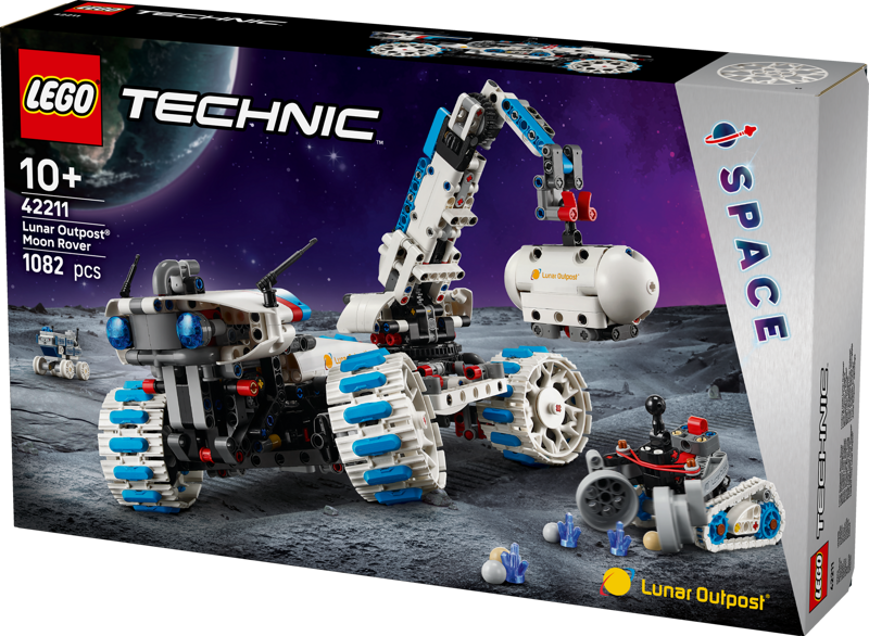 LEGO® Technic Lunar Outpost Moon Rover Space Vehicle (42211)