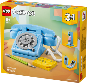 LEGO&reg; Creator 3in1 Retro Telephone (31174)