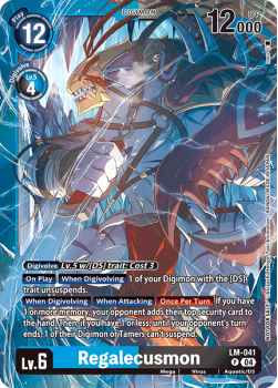 Regalecusmon single card from Digimon