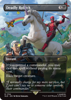 Deadly Rollick : 1754 SECRET LAIR DROP: DEADPOOL - Magic the Gathering Single Card
