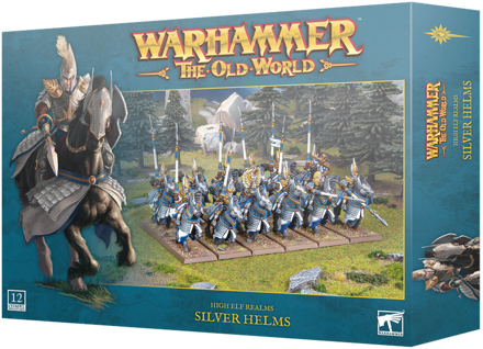 High Elf Silver Helms