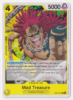 Mad Treasure : EB02-057 single card from One Piece TCG