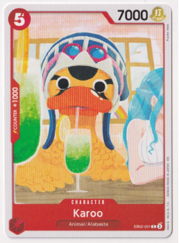 Karoo : EB02-001 single card from One Piece TCG